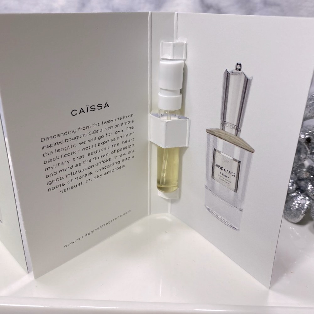 Lot of 2 Mind Games Set,Caissa Double Attack Extrait Parfum-2x2ml,0.06oz-2pc-NEW - Picture 10 of 16